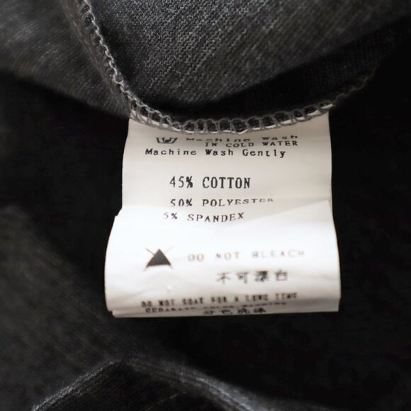 Vfshow Charcoal Gray Zip Neckline 3/4 Sleeve Stretch Knit Bodycon Dress New S - Picture 5 of 7